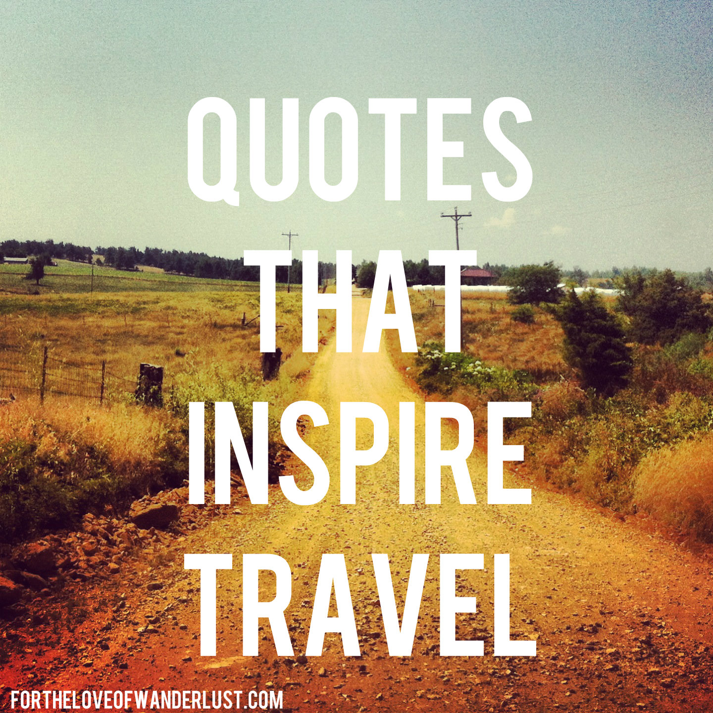 not just travel wanderlust